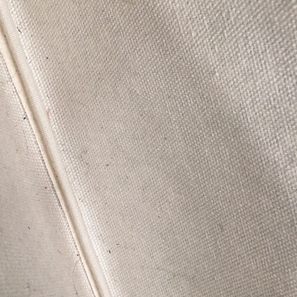 Madewell Coated Canvas Pouch Clutch Floral Zip Top Tassel - Picture 7 of 8